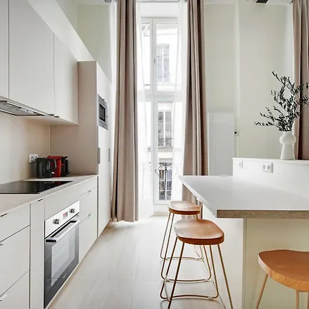 Charming - 1br-5p - Sentier Apartamento