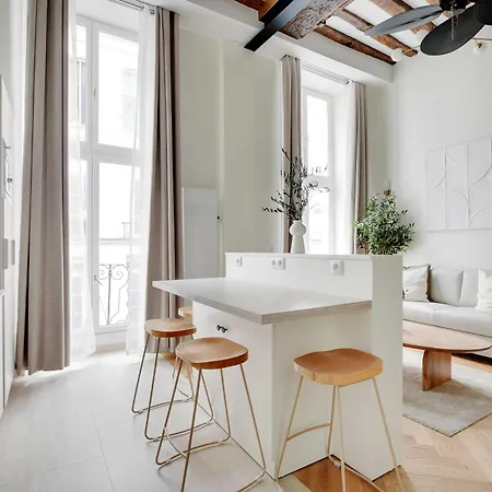 Charming - 1br-5p - Sentier Apartamento Paris